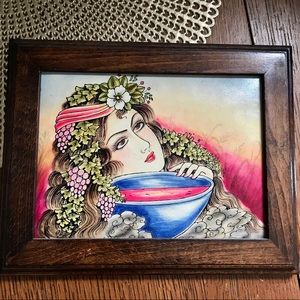 Antique wall art
